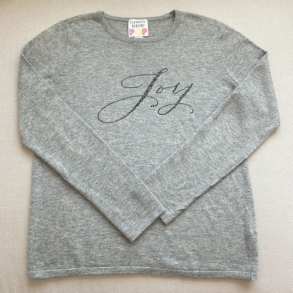 NWOT Clements Ribeiro POP Sweater. Colour Grey.